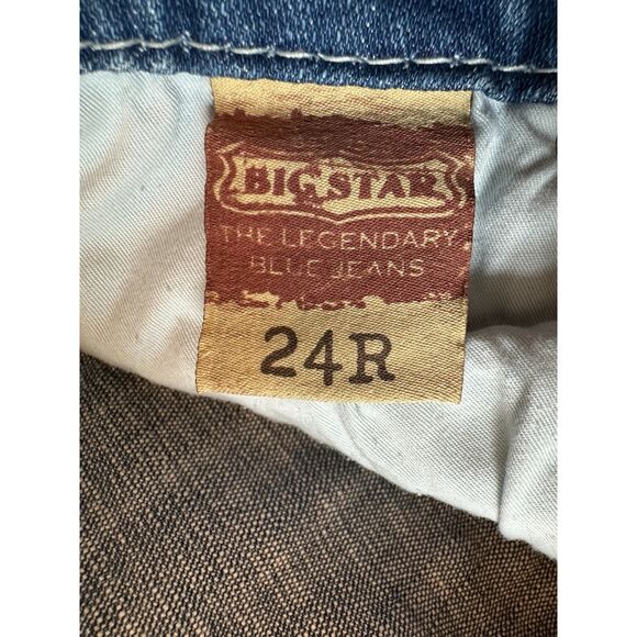 Y2K Big Star Low Rise Jenae Bootcut Jeans Size 24 - Picture 5 of 6
